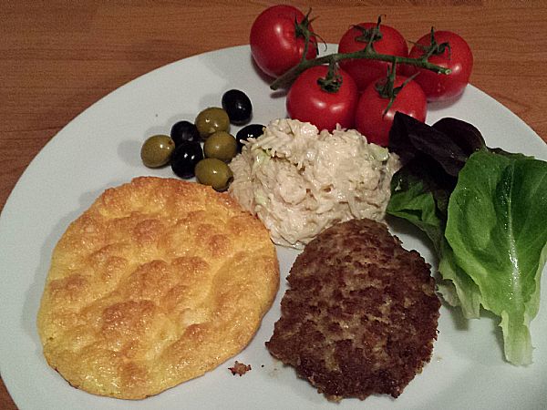 Mesni polpeti v oopsie kruhkih